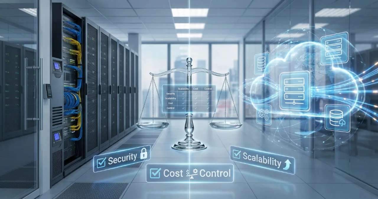 Healthcare AI deployment options comparing enterprise API, private cloud, on-prem AI, and AI control plane.